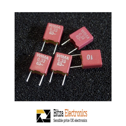 Wima 33uf 63v - 5x, 0.33uf