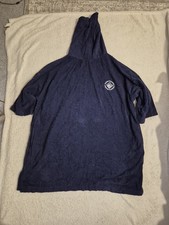 Primark Towel Poncho for Women Size XS/S Navy Blue Used Good Condition