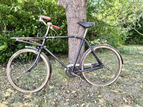 Vintage delivery bicycle - vintage,
