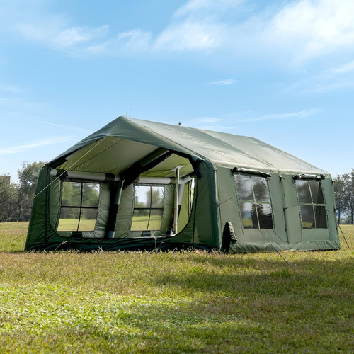 Inflatable camping tent - camping,