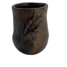 Vintage Glazed Clay Crude Corn