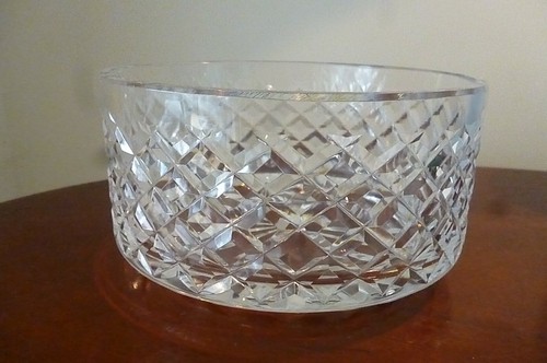 Signed vintage waterford cut - vintage,