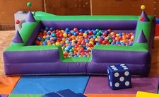 Air Juggler Commercial Grade Ball Pit, Commercial Grade Ball Pit Balls, 1.5hp 