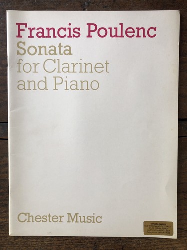 Sonata - , poulenc)