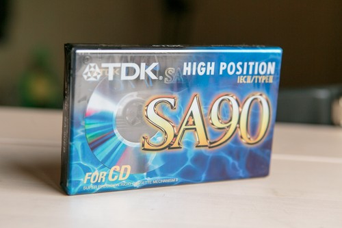 New sealed tdk sa90 - new, type