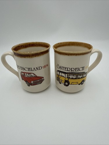 Vintage tams mugs car - tams, design