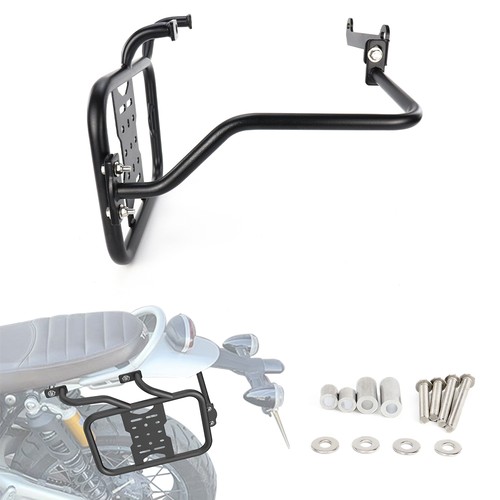 Motorcycle side pannier racks - pannier,