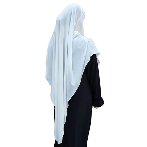 Jersey khimar diamond cut long - khimar,