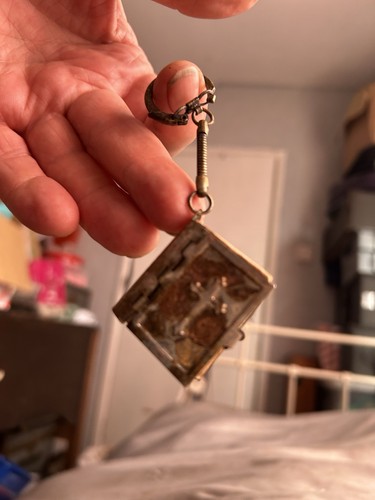 Miniature bible keyring - bible,
