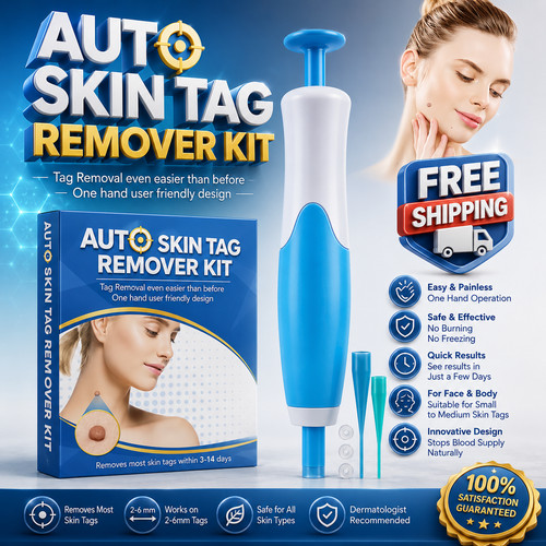 Natural painless auto skin tag - skin,
