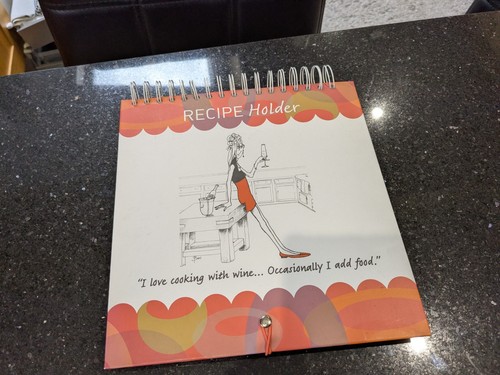 Recipe holder storage - recipe, storage/