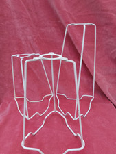 Vintage Coated Wire Frame Standard Lamp Shade Holder Cage 2 Sizes