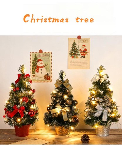 Mini christmas tree with led - mini,