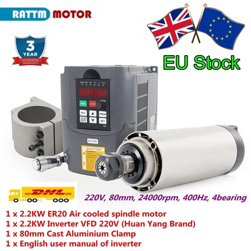 2kw er20 220v cnc - 〖eu〗2.2kw,