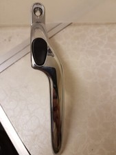 Right Securistyle polished chrome silver Cranked UPVC Window Handle 30mm