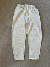 Zara Women’s White Jeans New