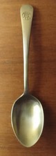 RARE Vintage HARLAND & WOLFF Belfast Teaspoon with Emblem (Nickel Silver) 