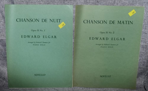 Elgar chanson nuit matin op - nuit,