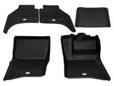 Genuine 5 Seat Rubber Floor Mat Set for New Defender 110 - VPLLE0046LR