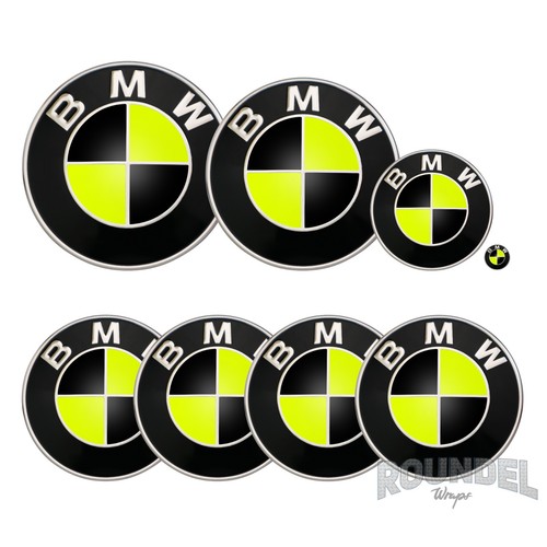 For bmw badges - bmw, black