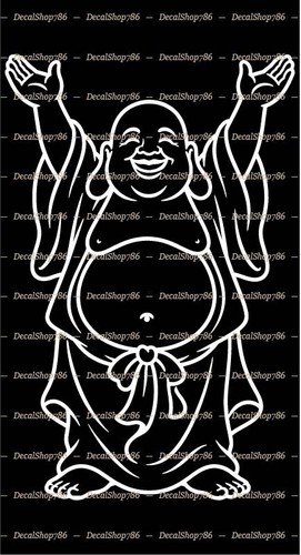 Happy smiling buddha statue - smiling,