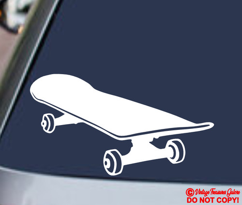 Skateboard vinyl decal sticker - skateboard,