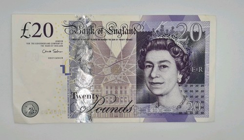 Bank england old paper - england, £20
