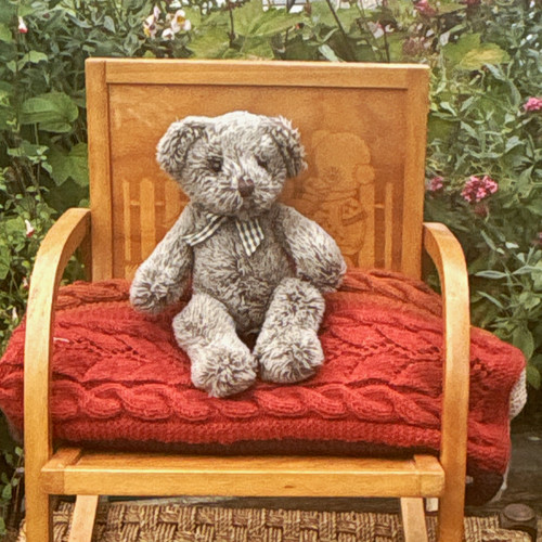 Russ ashley grey plush teddy - ashley,