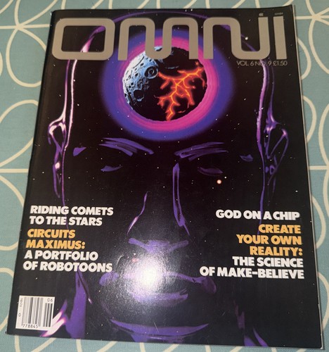 Vintage omni magazine june - vintage,