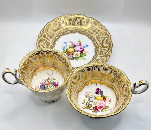 Coalport china true trio - china, trio/