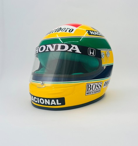 Ayrton senna 1990 helmet full - senna, (full