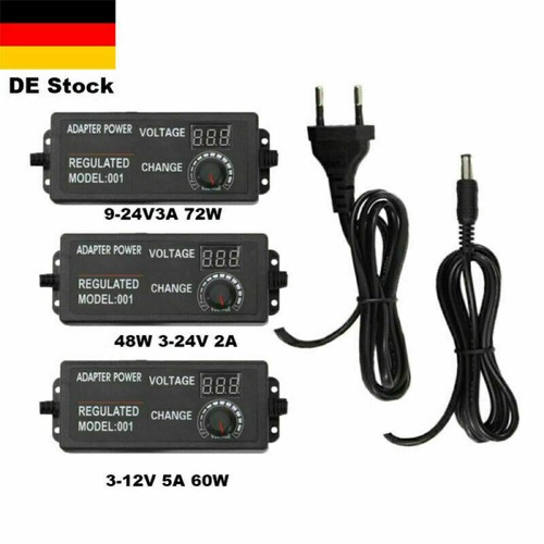 24v adjustable dc - adjustable, ac/dc