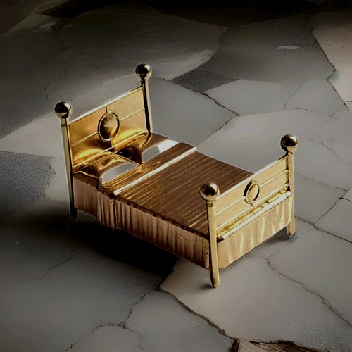 Vintage miniature doll house - miniature, doll's