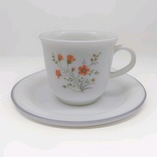 Pyrex Tea Cup & Saucer Emily
