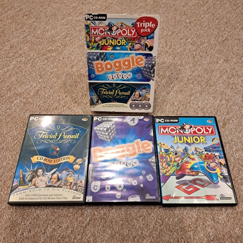 Monopoly junior boggle trivial - junior,