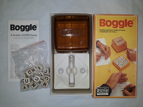 Boggle word game vintage - word,