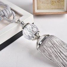 2x Beaded Ball Curtain Tassel