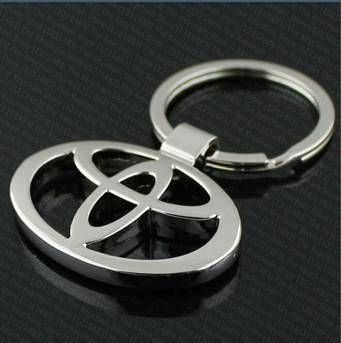 Vintage metal toyota key - metal,