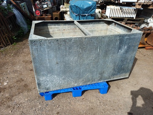 Vintage galvanized riveted - galvanized,