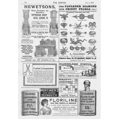 Victorian adverts toy sucker - victorian,