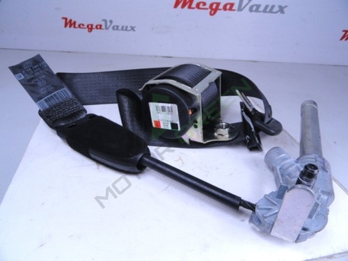 Seatbelt front black - lh, corsa