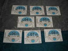 TAX DISC,S FOR SALE...ALL 8