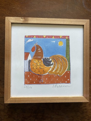 Framed limited edition print - limited,