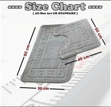 Jacquard Greek Bath Mat Non