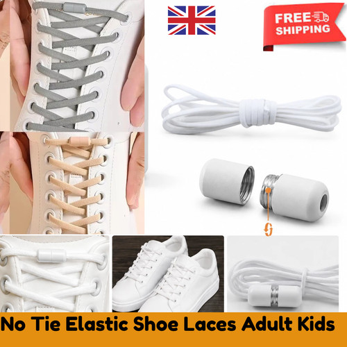 Tie elastic shoe laces - no,