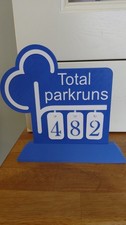 Parkrun Counter Display
