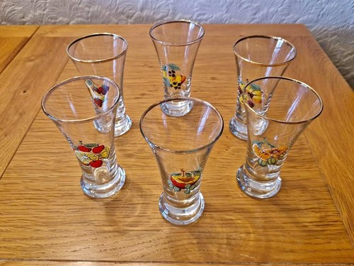 Vintage aperitif glasses 6 - vintage, x