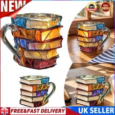 Painted Book Mug Novelty 3D