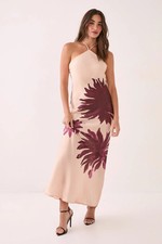 Nastygal Nude Maxi Dress