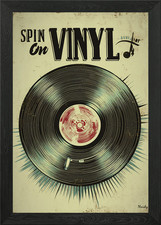 Vintage vinyl record retro - vinyl,